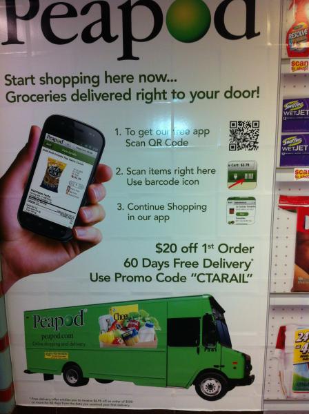Peapod new store customer promo